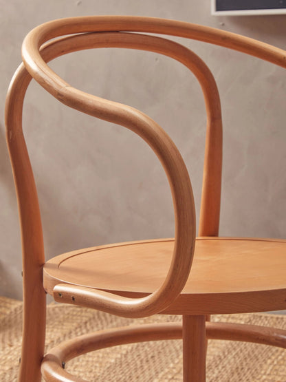 Cannes Natural Beech Wood Dining Chair