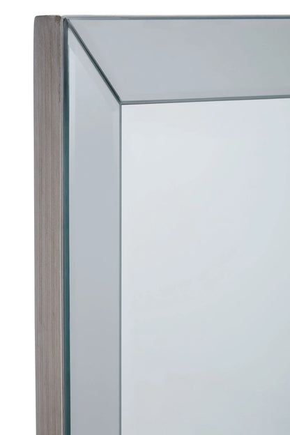 Topsham Silver Floor Mirror