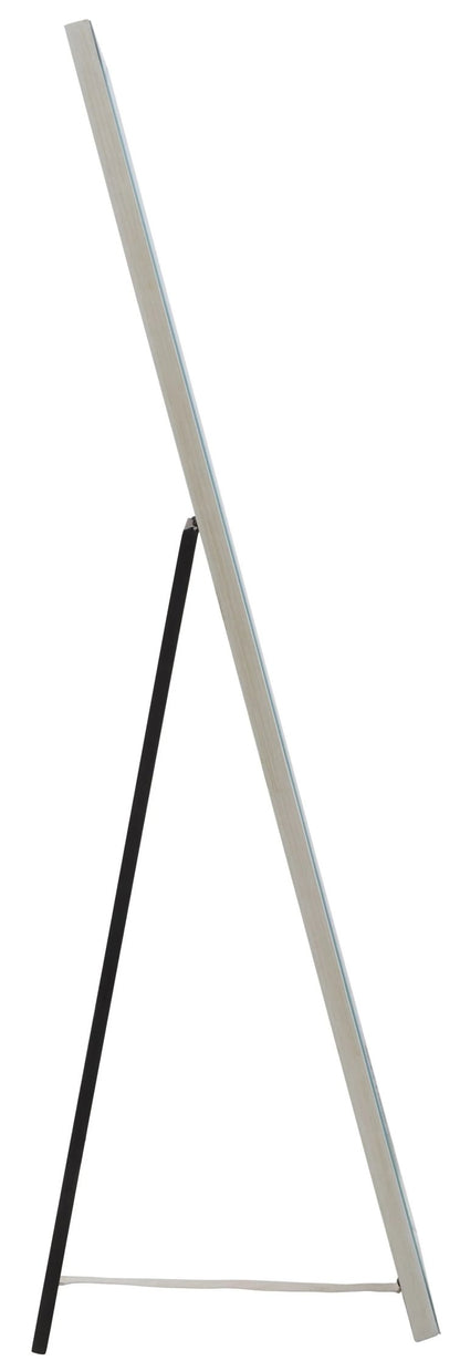 Topsham Silver Floor Mirror