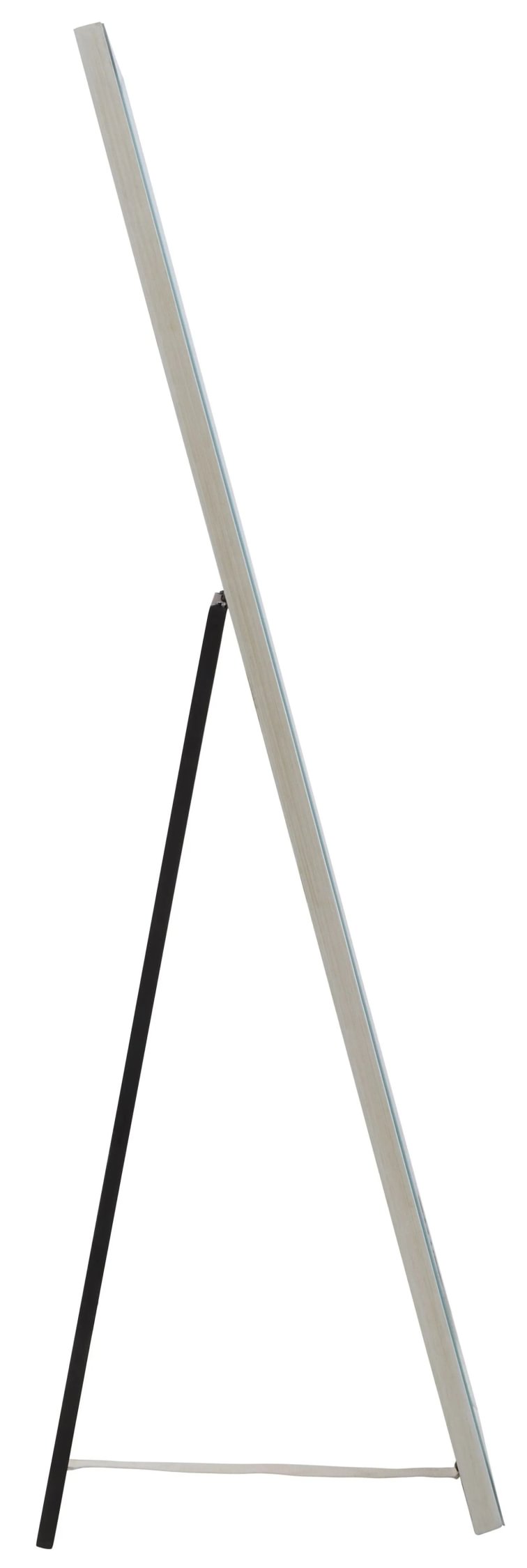 Topsham Silver Floor Mirror