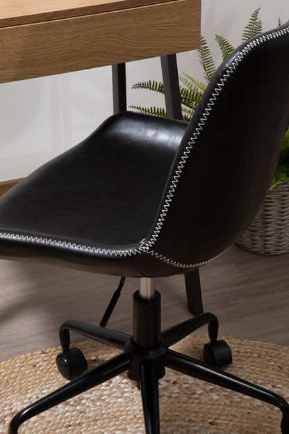 Devon Black Home Office Chair