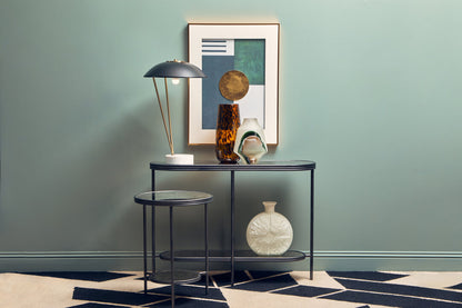 Oxford Black Metal Shade Table Lamp