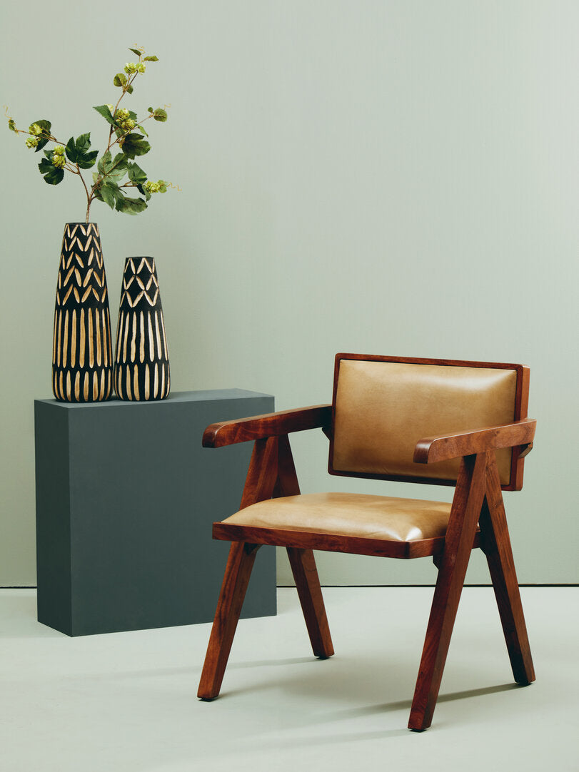 Verona Natural Leather Armchair