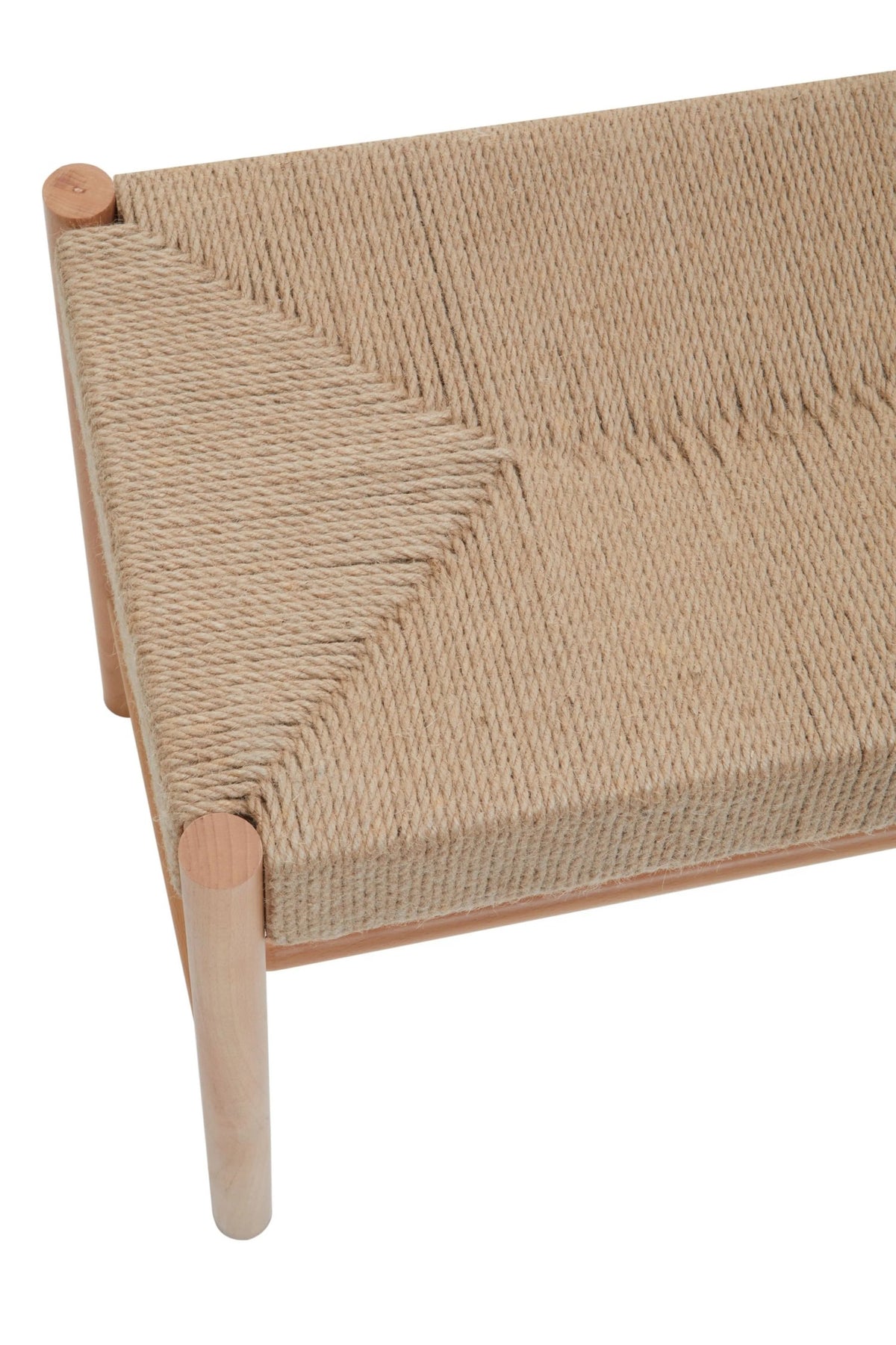 Harrogate Natural Rope and Beechwood Bench