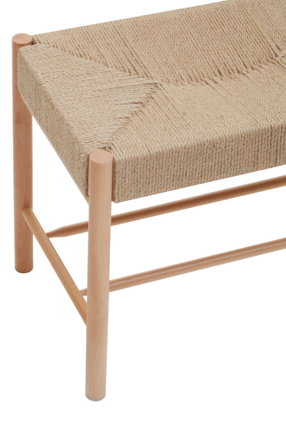 Harrogate Natural Rope and Beechwood Bench