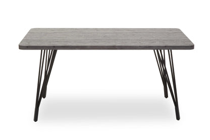 Aldeburgh Dark Grey Veneer Dining Table