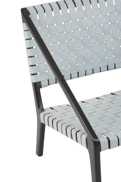 Seville Leather Woven Chair 