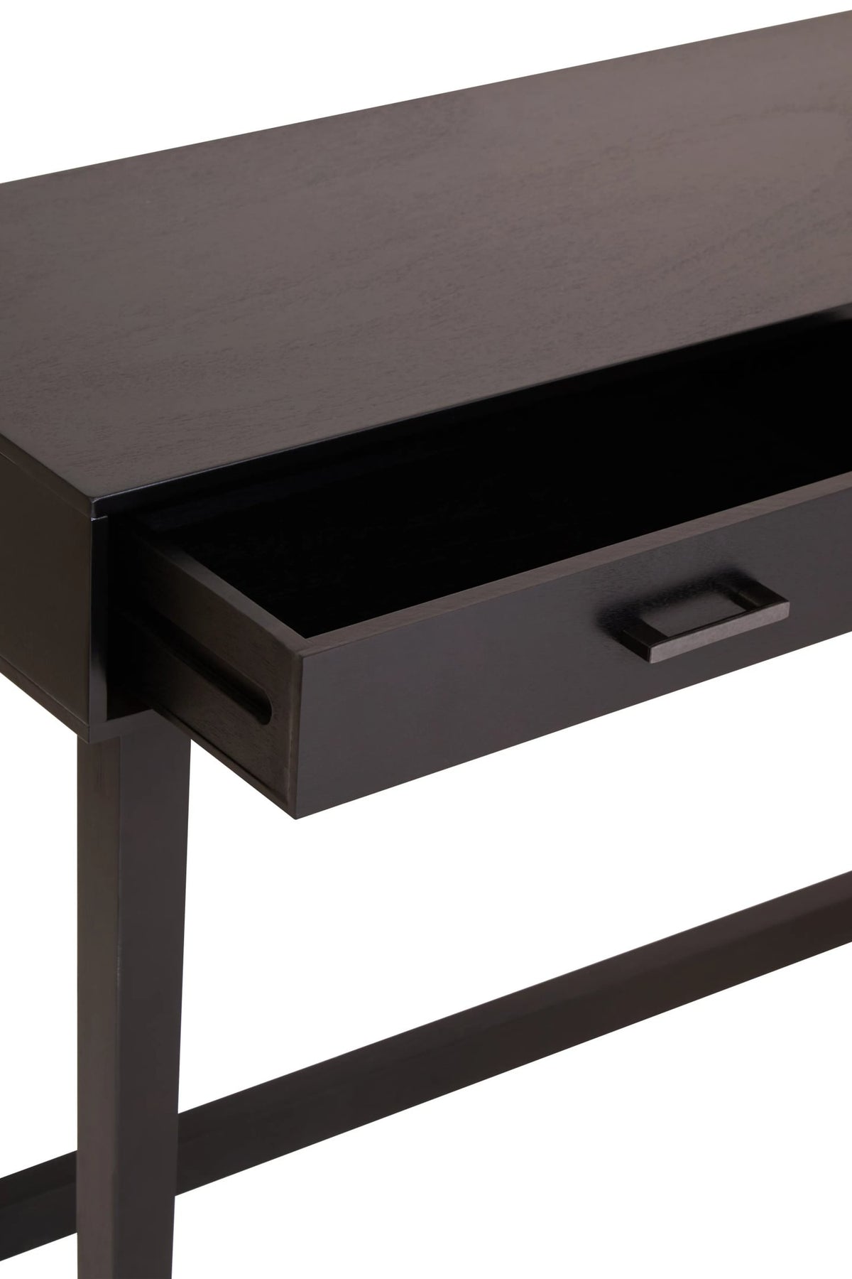 Savoy Two Drawer Console Table #colour_black