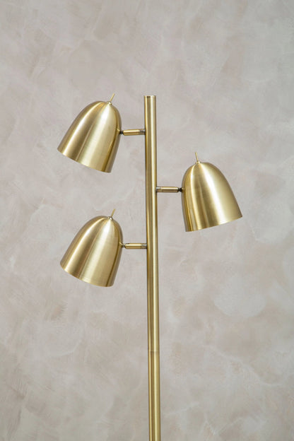 Oxford Brass Finish Floor Lamp
