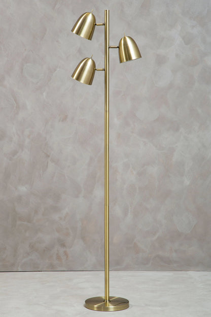 Oxford Brass Finish Floor Lamp