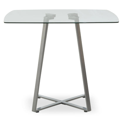 Halifax Square Glass Dining Table 