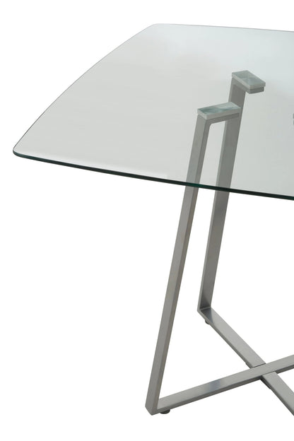 Halifax Square Glass Dining Table 