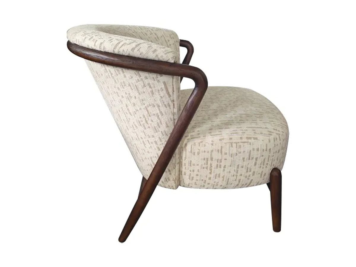 Carlisle Natural Jacquard Lounge Chair