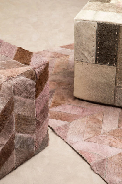 Wareham Grey Pouffe