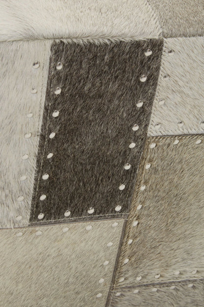 Wareham Grey Pouffe