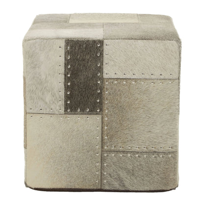 Wareham Grey Pouffe