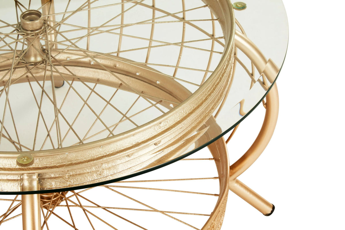 Lyndhurst Bicycle Wheel Coffee Table 