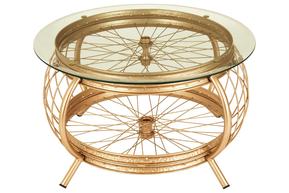 Lyndhurst Bicycle Wheel Coffee Table 