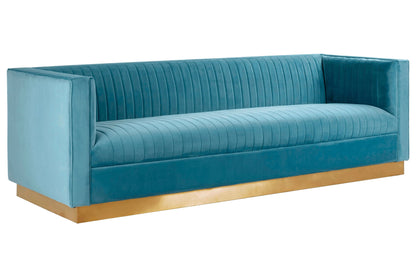 Knutsford 3 Seat Light Blue Sofa