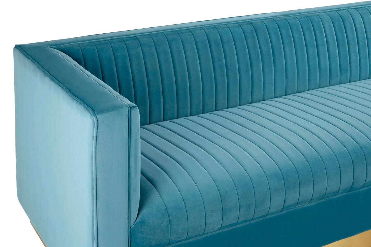 Knutsford 3 Seat Light Blue Sofa
