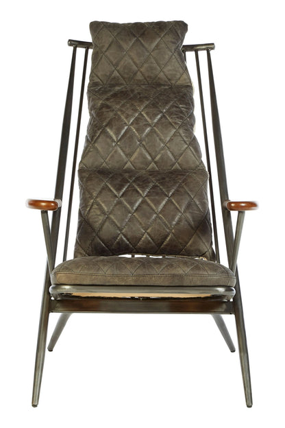 Harrogate Leather High Back Chair 