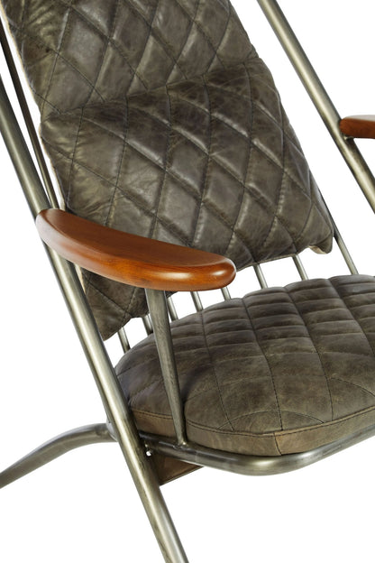 Harrogate Leather High Back Chair 