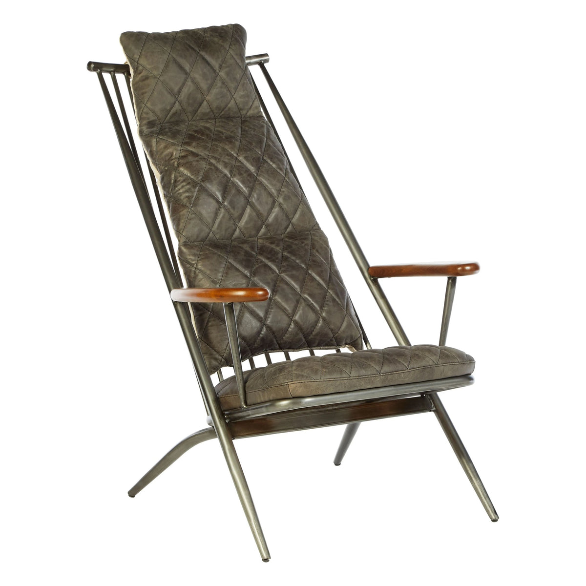 Harrogate Leather High Back Chair 