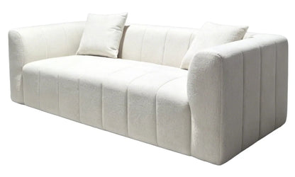 Lowther Natural Textured 3 Seater Sofa