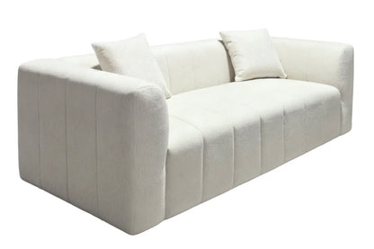 Lowther Natural Textured 3 Seater Sofa