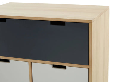 Sherborne Tri Colour Chest of Five Drawers