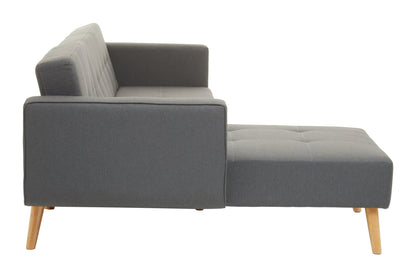Seville Linen Corner Sofa Bed 