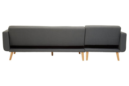 Seville Linen Corner Sofa Bed 