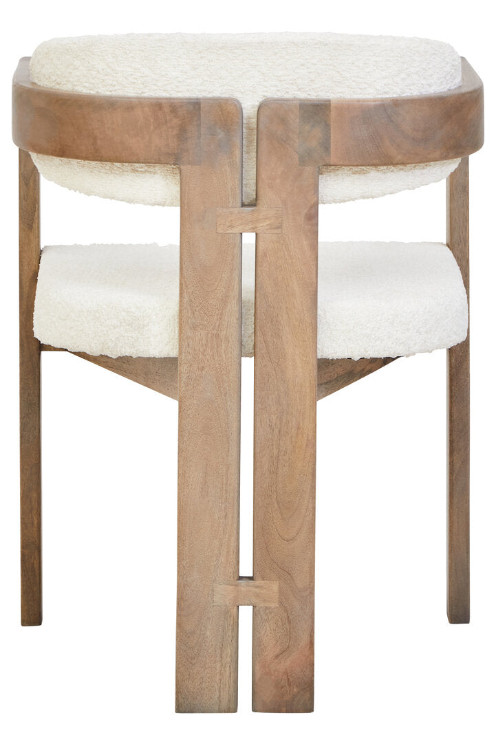 Stirling Grey Mango Wood Chair