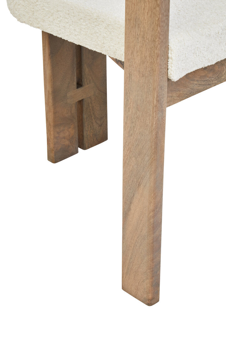 Stirling Grey Mango Wood Chair