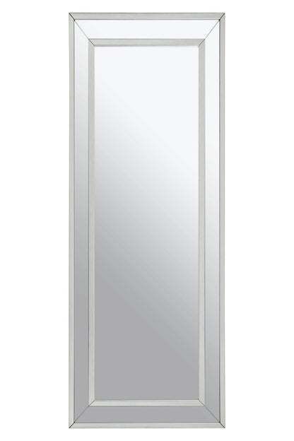 Thirsk Silver Frame Full Length Wall Mirror