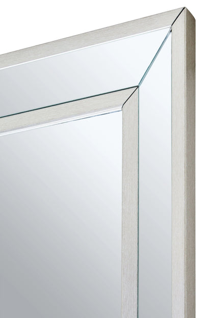 Thirsk Silver Frame Full Length Wall Mirror