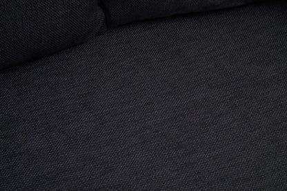 Devon Fabric and Gold Frame Seat Sofa 
