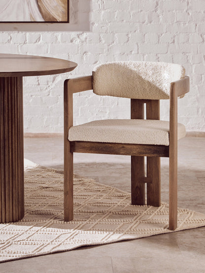 Stirling Grey Mango Wood Chair