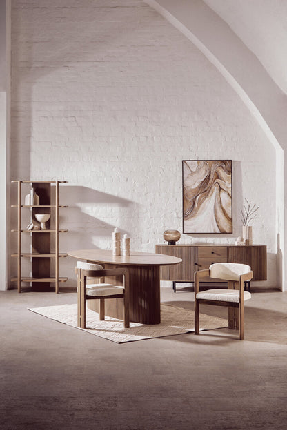 Stirling Grey Mango Wood Chair