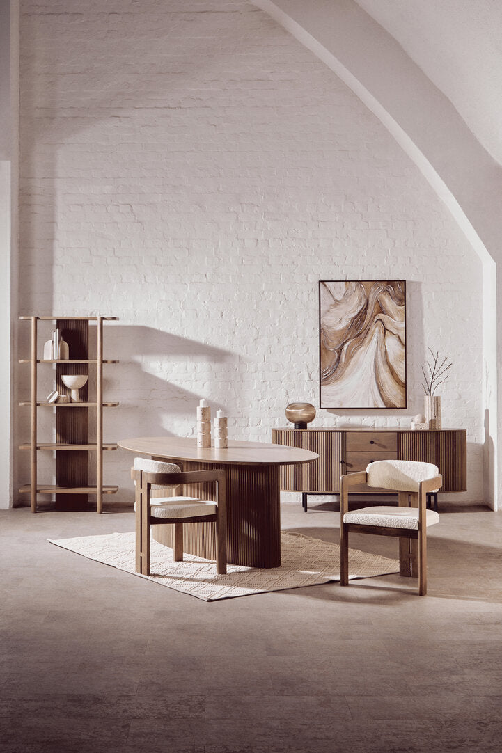 Stirling Grey Mango Wood Chair