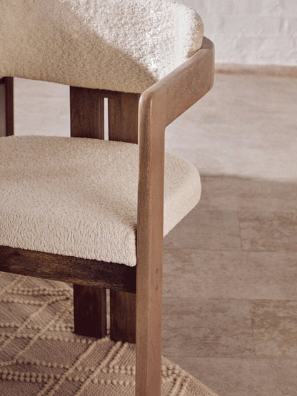 Stirling Grey Mango Wood Chair