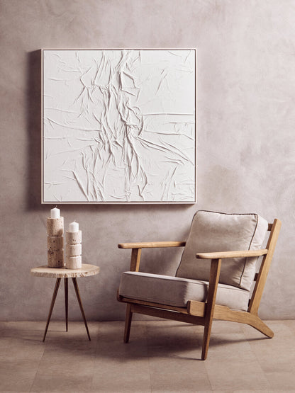 Laguna Grey Linen Oak Frame Armchair