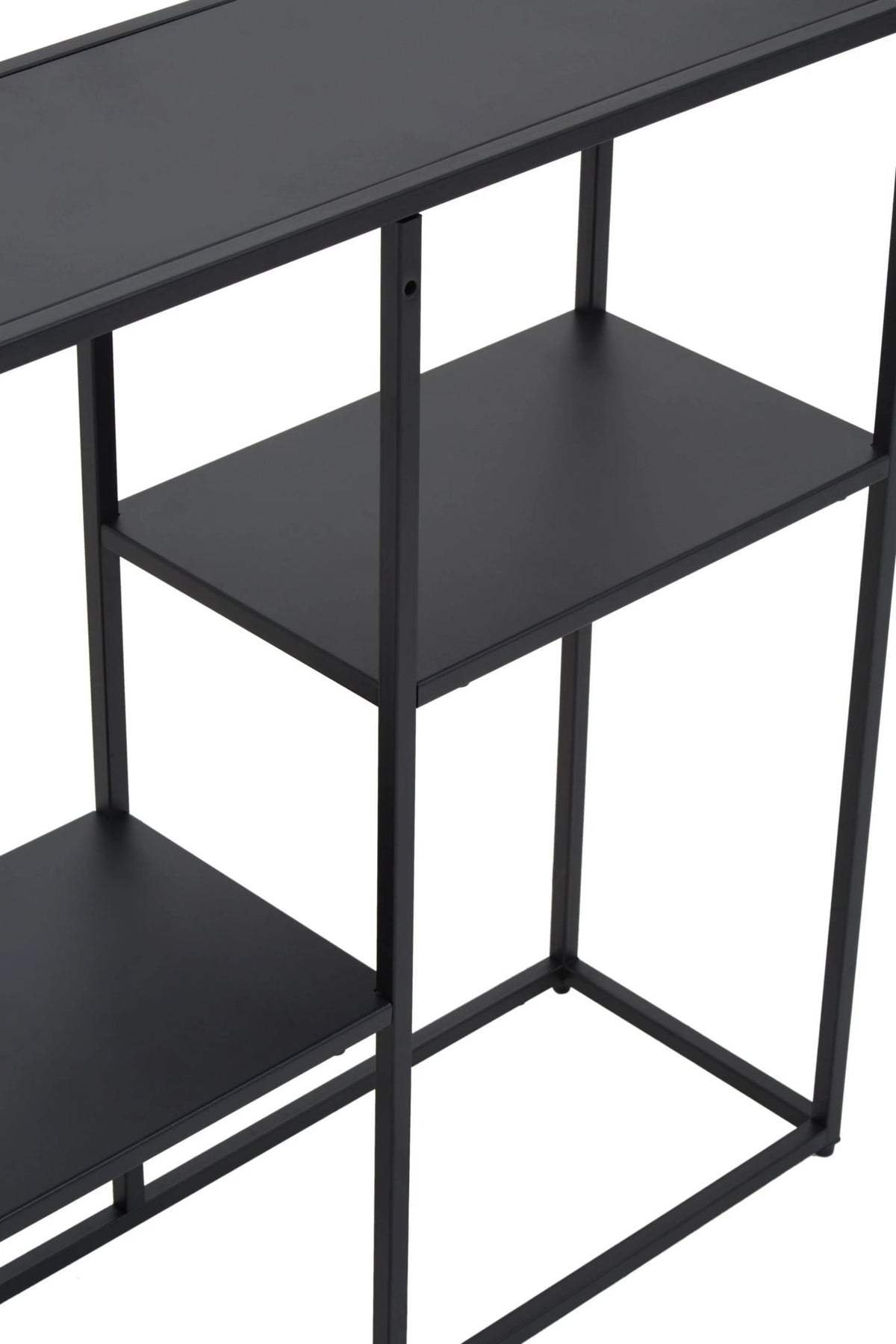 Oxford Black Metal Multi Shelf Unit