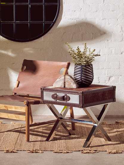 Seville Antique Leather Chair