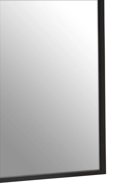 Hayle Black Frame Arch Full Length Wall Mirror