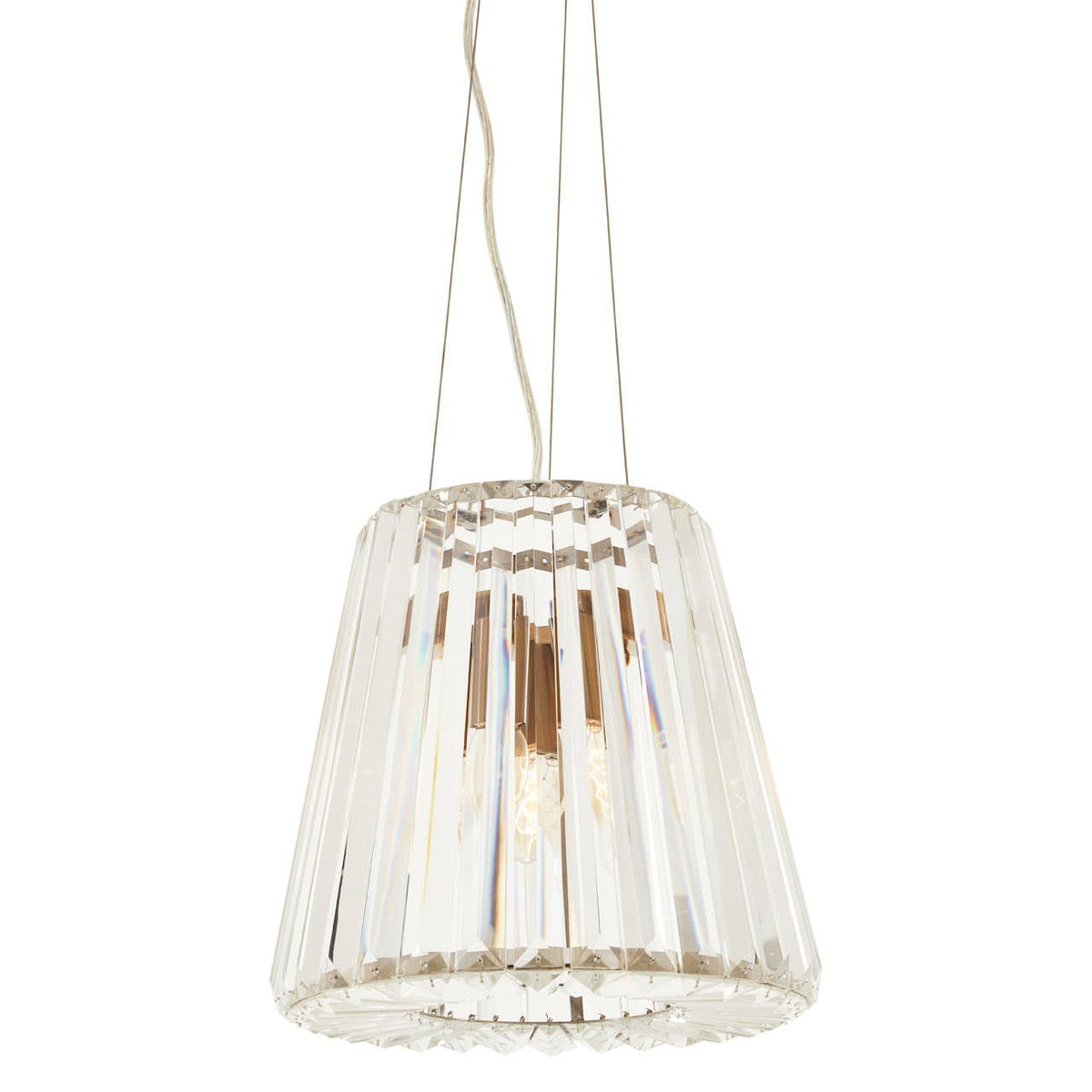 Vienna 3 Bulb Crystal Pendant Light 