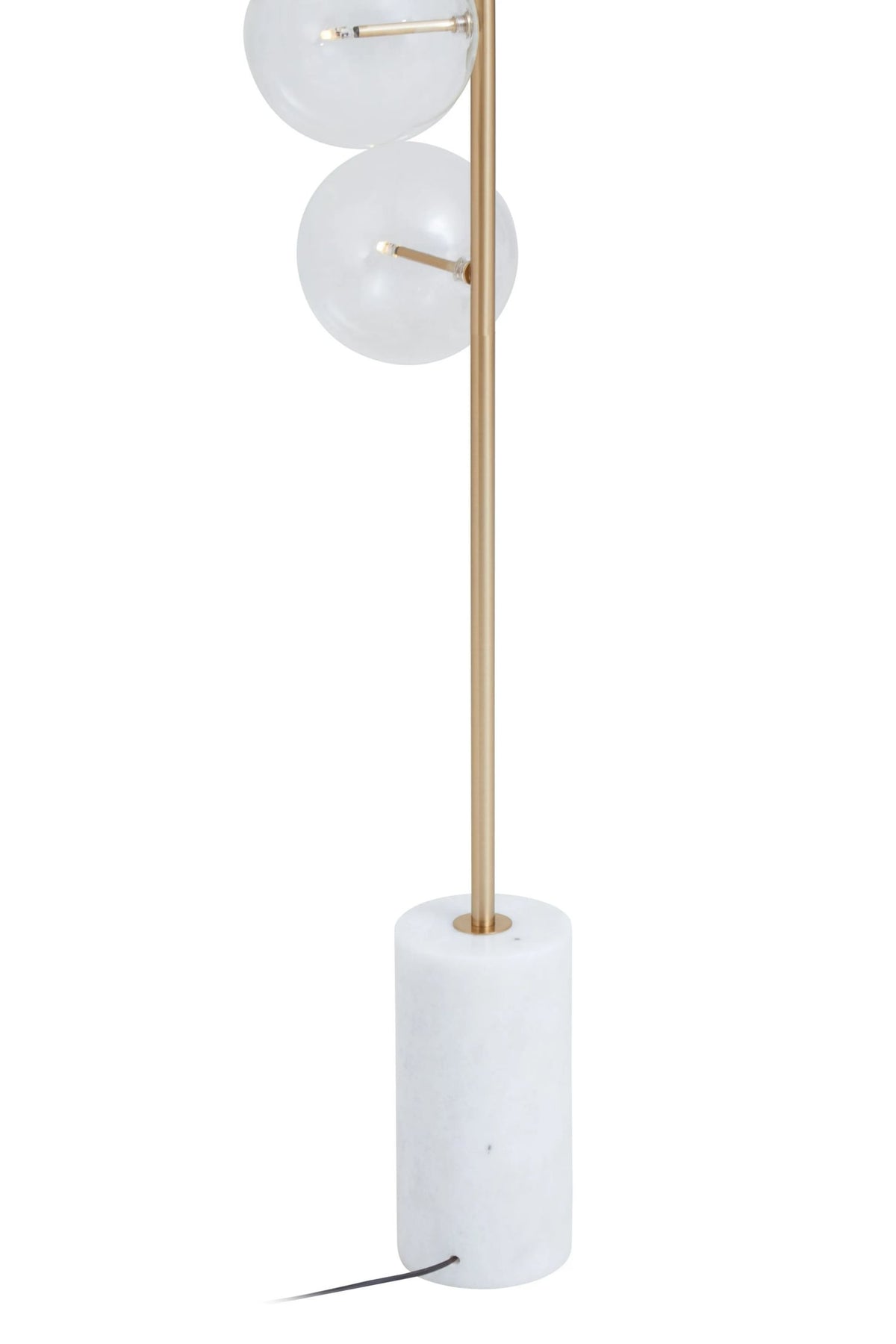 Cambridge Marble and 5 Bulb Floor Lamp 