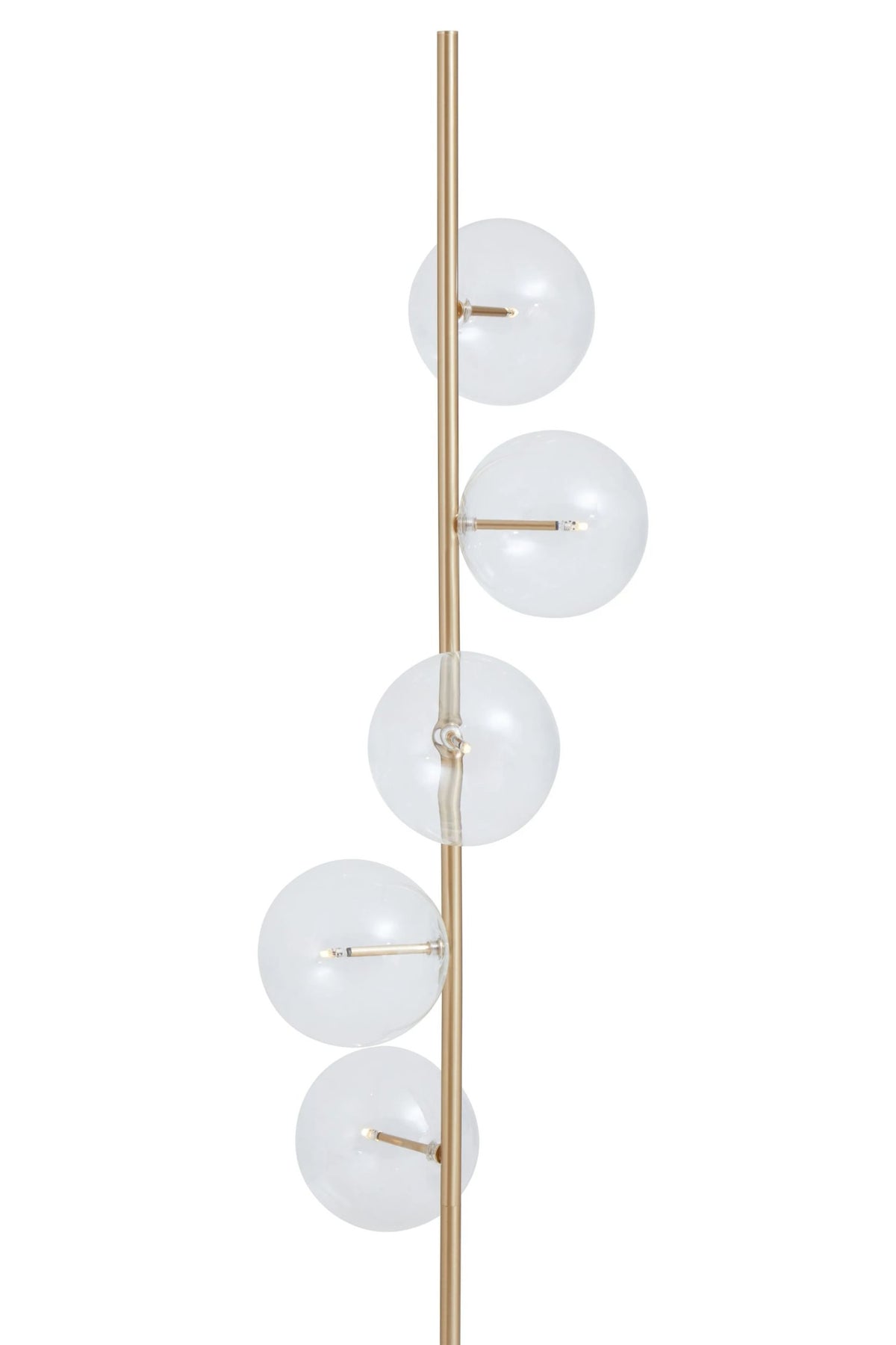 Cambridge Marble and 5 Bulb Floor Lamp 
