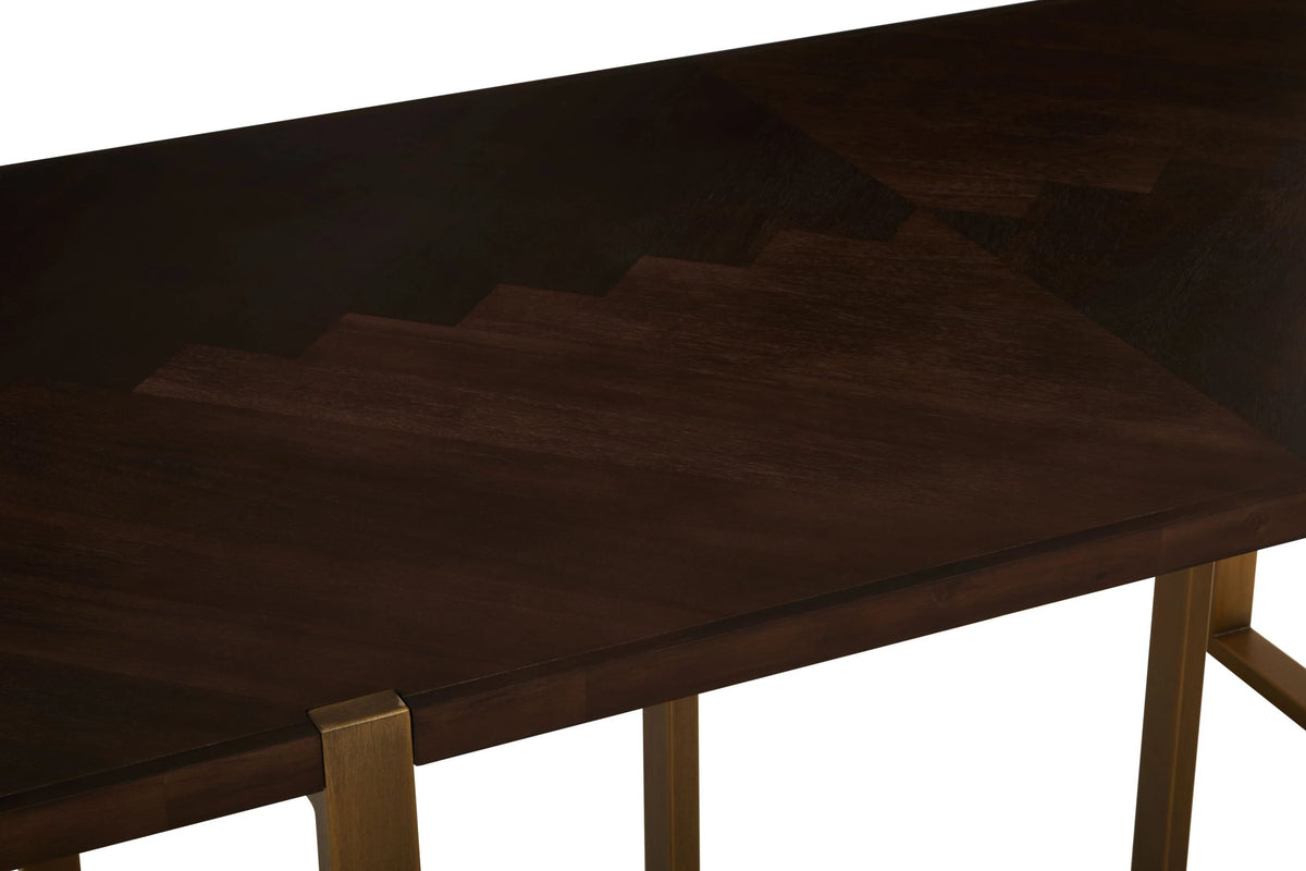 Como Acacia Wood Effect Rectangular Dining Table