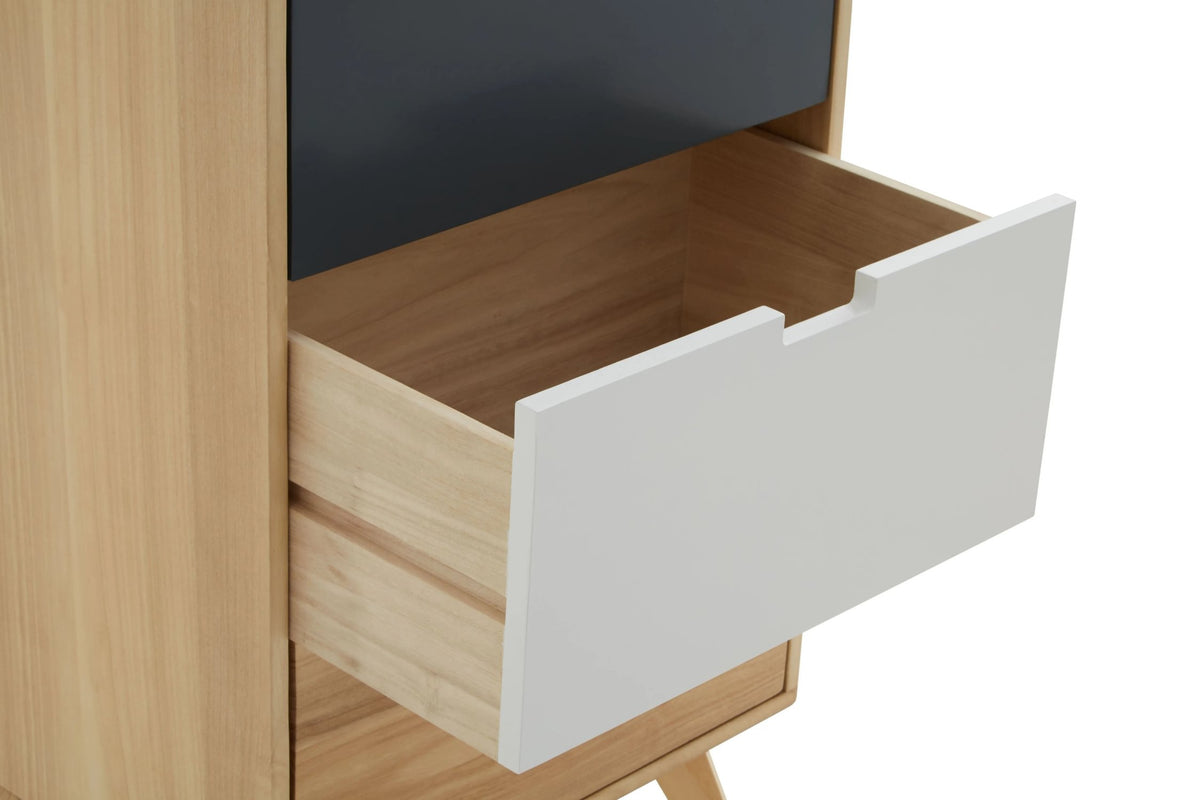 Sherborne Tri Colour Chest of 3 Drawers
